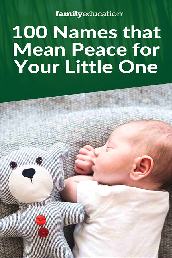 Irish Names That Mean Peace